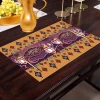 Ramadan festival Muslim American leather heat insulation and water filtration Western placemat 100%Polyster Nordic home creative, personalized and eco-friendly table mat Application Scenario